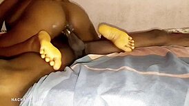 She insisted fucking me this time but i made her pussy wet with creamy sperm