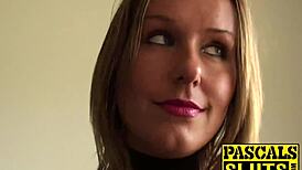 hot blonde ashley rider gets her tight pussy spanked and fucked hard with toys