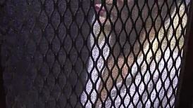 Layla Price masturbates in the confessional before blowing Padre Joe