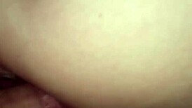 the skinny babe endures a hard anal fucking in this intense scene