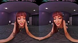 Vrallure Masturbates With Toys In Fishnets