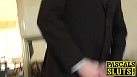 hot blonde ashley rider gets her tight pussy spanked and fucked hard with toys