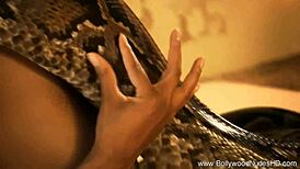 She's teasing and dancing nude, stripping sensually