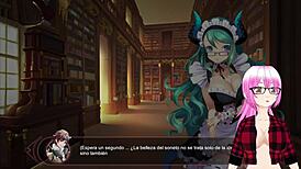 Prepare yourself to be astonished at the animated ice dragon in this Hentai game