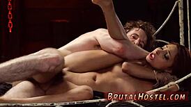 b ass gaping while men slave to feet, poor lil jade jantzen dominated in extreme bdsm.