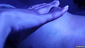 Ebony woman endures bizarre bondage nightmare with group