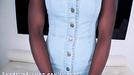 Adorable hazel grace deep throats and gets pounded 😍