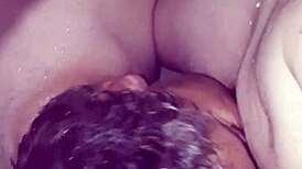 Delicious blowjob in shower leads to multiple orgasms!