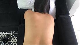 Latina Flashes Big Ass in POV