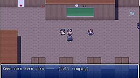 she tried to catch a pervert and ended up bound in hentai game humiliation