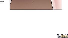 My dick has superpowers in this anime episode with teacher and mommy