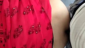 On a country ranch, a woman gets bent over for doggystyle anal fucking and muff diving.