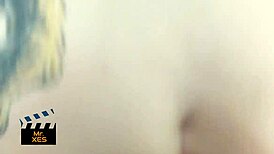 Wow, public quarantine deepthroat in shop—almost caught thrice!