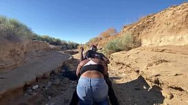 she took me on a date to the desert and we had sex with big black cock