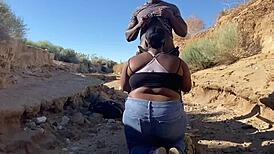 she took me on a date to the desert and we had sex with big black cock
