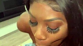 sucking my crush's big black dick