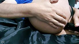 Shemale Dildo Masturbation With Toys In Gay Trans Session