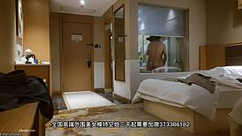 Chinese Goddess in Black Silk Licked and Pleased