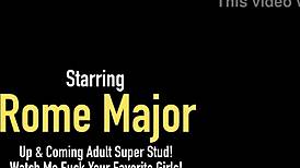 big boobed cougar aria khaide gives rome major a public blowjob