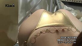 yui kurisaki says 'welcome to air school' cutely