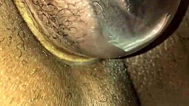 Pussy Pump Leads to Squirting Orgasm with Labia Spread Wide