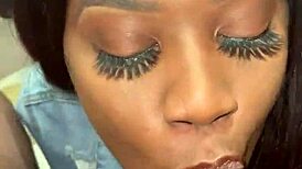 sucking my crush's big black dick