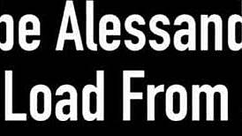 Hot Babe Alessandra Noir Gulps Alex Legend's Huge Load!