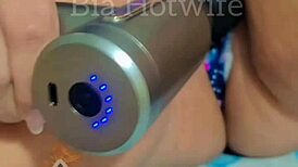 i used the massager to touch a latina prostitute and came so hard 😋