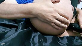 Shemale Dildo Masturbation With Toys In Gay Trans Session