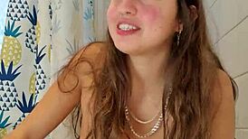 Hey, flatmate caught me squirting during my tutorial, haha!