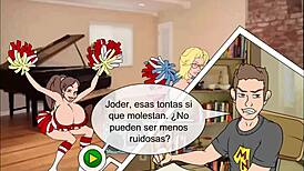 Busty Family Cheer Squad Gets Fucked By Monster Cocks