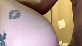 i watch this tatted white girl take on a huge black cock passionately