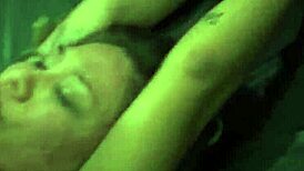 Stranded Asian Mena Li fucked hard in tight bondage!