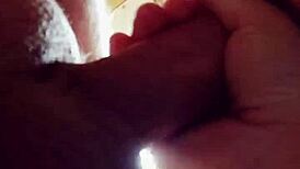 Hey, just sucking my husband’s cock for a creamy finish!