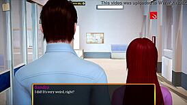 my new family episode with big ass brunette and redhead in erotic game 😏