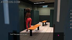 Dreams of Desire - Alex Caught Spying on Latisha Changing Her Dress in Stunning 3D Action