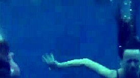 Are These Hot Teens In Bikinis Bathing Underwater In Tenerife Sea?