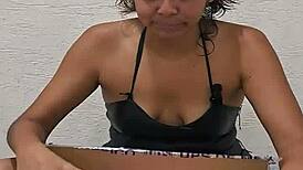 Unboxing my new fuck machine with intriguing possibilities