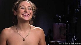 Hey, have you ever seen a hairy pussy toyed like this in wild bondages?