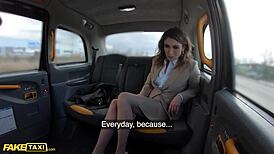 Fake Taxi European Milf Julia North Seeks a Secret Outdoor Affair in Public