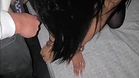 i went to the dark room and fucked several guys, getting all their cum in my mouth