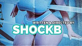 Hot Tattooed Latina Screws Dukes Dollz Sex Toy in Wild Scene