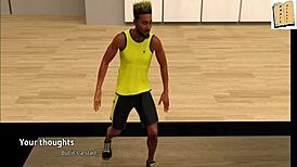 John gets injured during practice once more in the college setting.