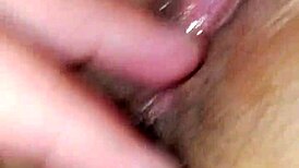 wet morning fun with a hard cock teasing early