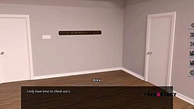 Dreams of Desire - Alex Caught Spying on Latisha Changing Her Dress in Stunning 3D Action