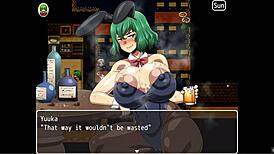 bunnysuit girl handjobs old pervert