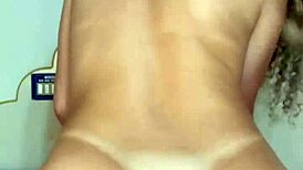 Watch Dani Motta take it in the ass till he cums!