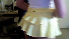 kylie teases webcam in pov selfie session, stripping naked