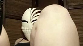 Oh wow, this horny solo performer indulges in kinky stocking fetish from POV!