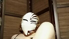 Oh wow, this horny solo performer indulges in kinky stocking fetish from POV!